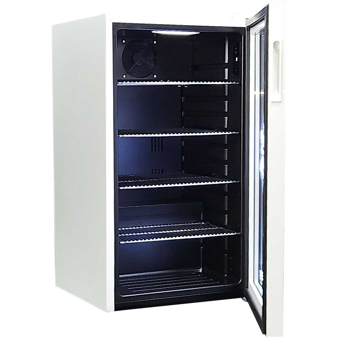 Schmick HUS-SC88-WZ bar fridge - angle view