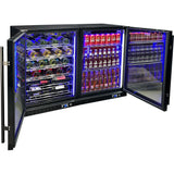 Schmick SK156-COMBO-BM bar fridge - product view 7