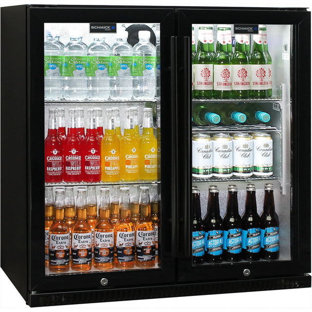 Schmick 190L Outdoor 2 Door Bar Fridge – SK190 – SK190-B