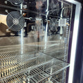 Classy Quiet 69Ltr Heated Glass Bar Fridge With Blue and White Led - Model SK68R-B-HD