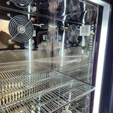 Classy Quiet 69Ltr Heated Glass Bar Fridge With Blue and White Led - Model SK68R-B-HD