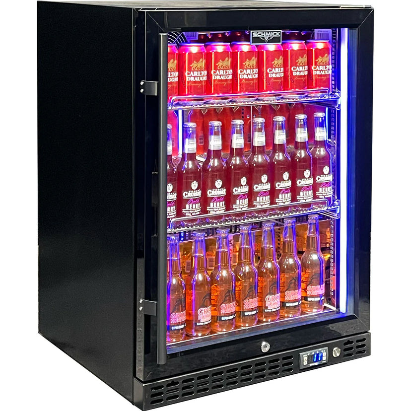 Schmick SK156R-B-M bar fridge - interior shelving detail
