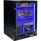 Schmick SK156R-B-M bar fridge - interior shelving detail