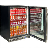Schmick Quiet Slide Out Front Venting Under Bench Heated Door Bar Fridge - Model SK156-HD-M