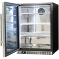 Schmick SK156L-SD bar fridge - open door view