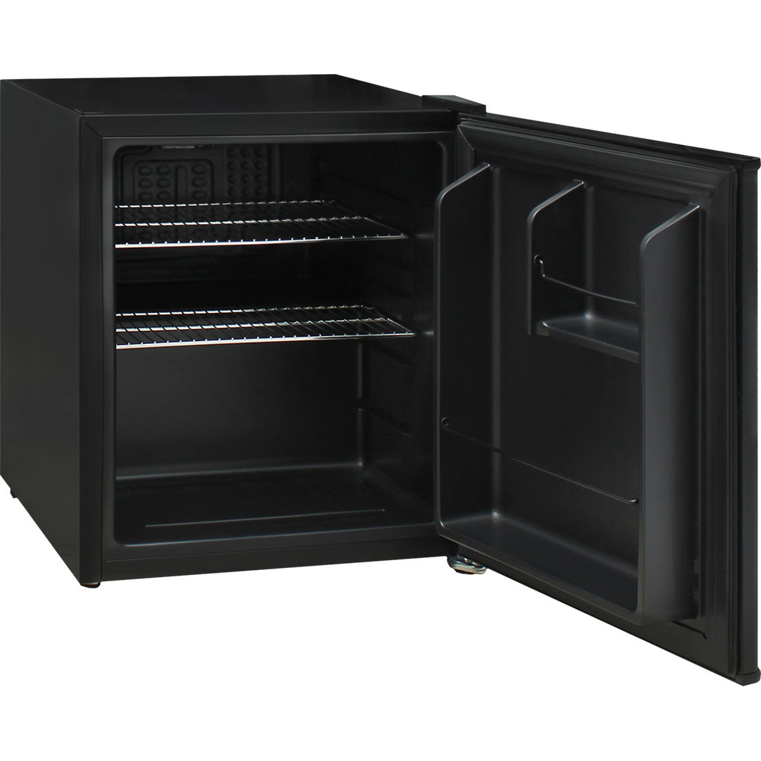 Black Small Quiet Accommodation Mini Bar Fridge 46 Litre Reliable Schmick Brand - HUS-BC46B2
