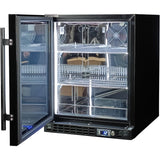 Schmick SK86L-B-HD bar fridge - angle view