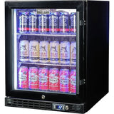 Schmick SK86L-B-HD bar fridge - front view