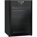 Schmick HUS-EX108 bar fridge - glass door detail