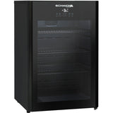 Schmick HUS-EX108 bar fridge - glass door detail