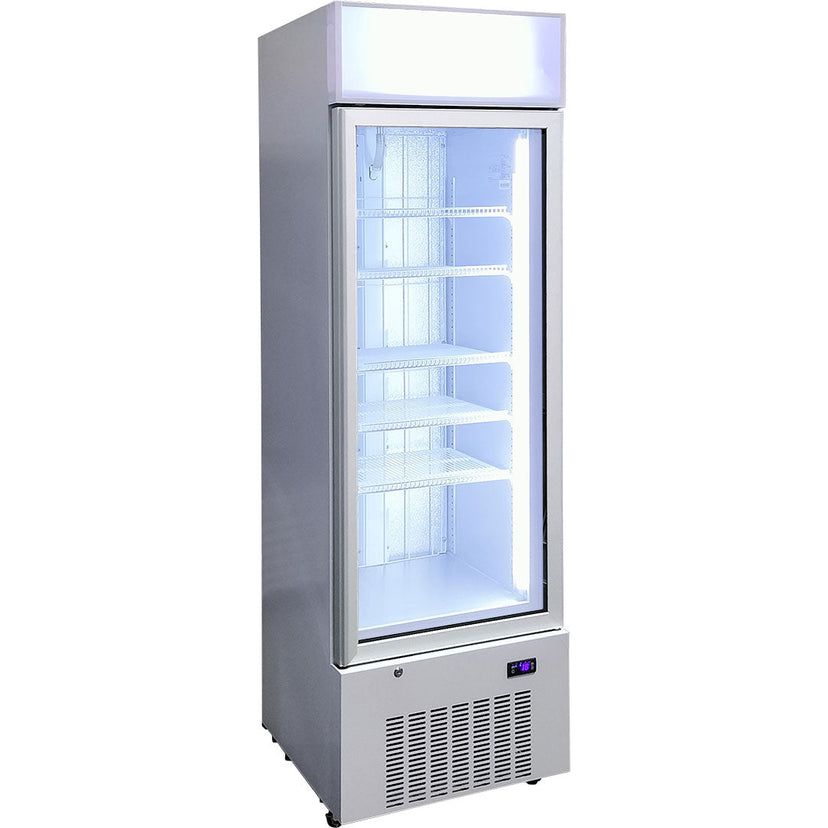 Schmick HUS-F5 bar fridge - angle view