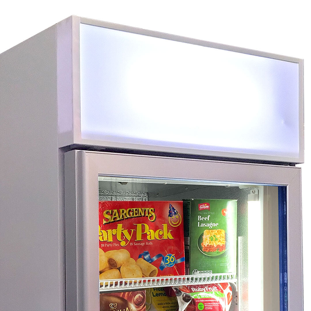 Schmick HUS-F5 bar fridge - side view