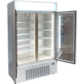 Upright 2 Door Commercial Glass Door Refrigerator – 825L