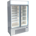 Upright 2 Door Commercial Glass Door Refrigerator – 825L