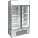 Upright 2 Door Commercial Glass Door Refrigerator – 825L