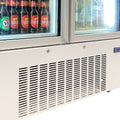 Upright 2 Door Commercial Glass Door Refrigerator – 825L