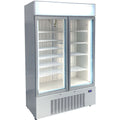 Schmick HUS-F10 bar fridge - angle view