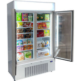 Schmick HUS-F10 bar fridge - side view