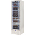 Schmick SK422L-W-HD bar fridge - glass door detail