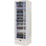 Schmick SK422L-W-HD bar fridge - glass door detail