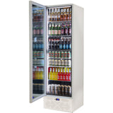 Schmick SK422L-W-HD bar fridge - glass door detail