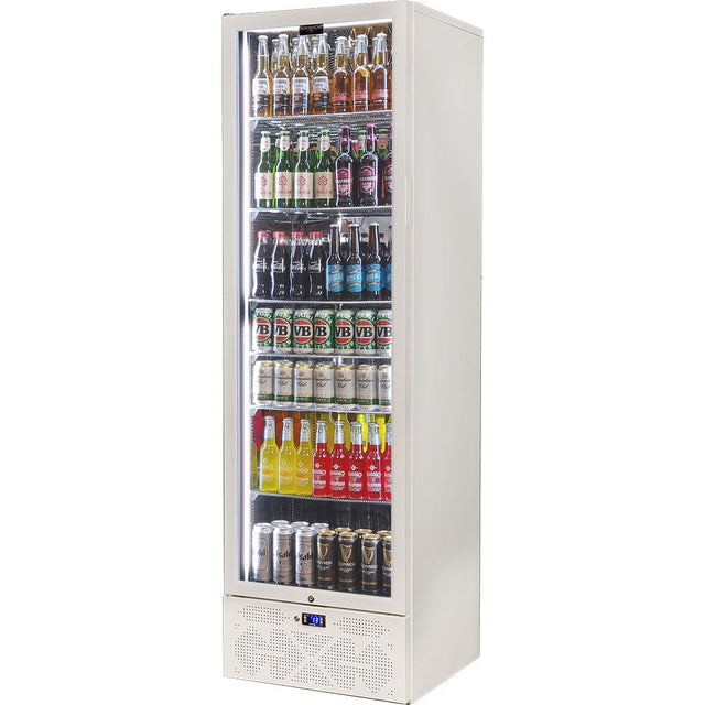 Schmick 398L Upright Heated Glass Bar Fridge – SK422 – SK422L-W-HD