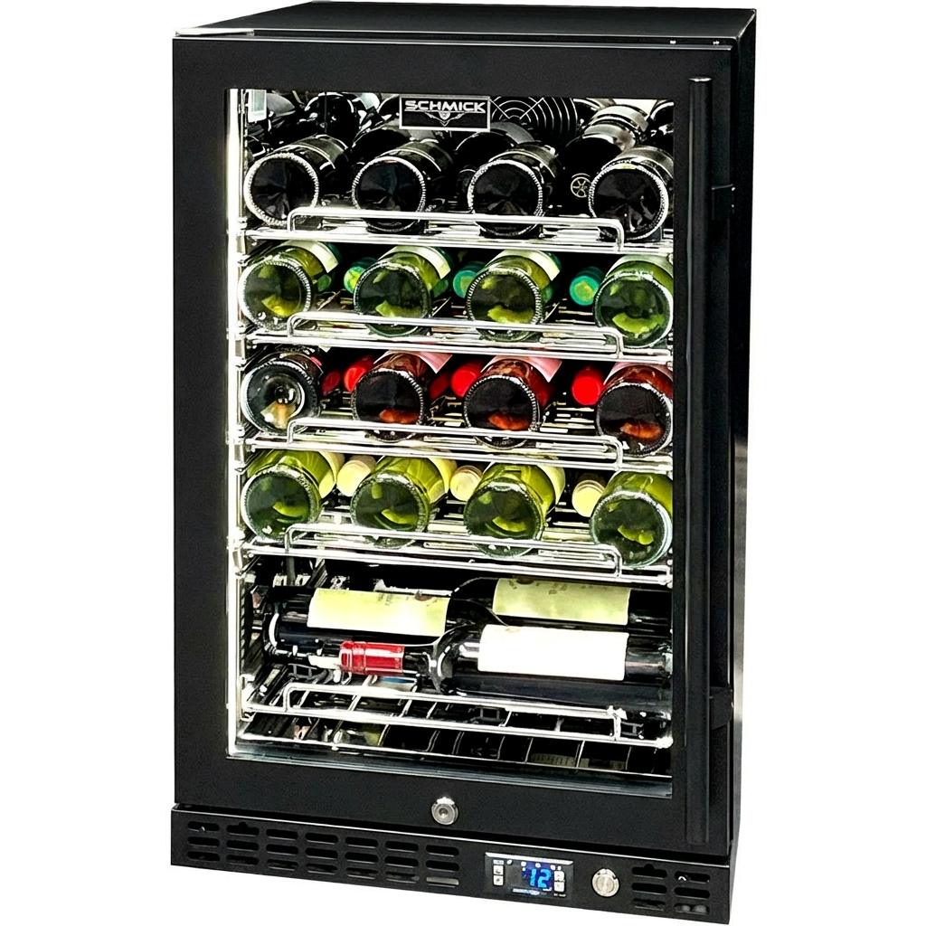Schmick 121L Under Bench Slide-Out Wine Fridge - SK116R-B-HD-MW - image 3