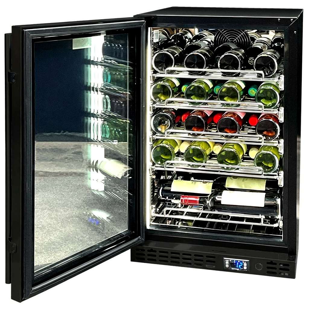 Schmick 121L Under Bench Slide-Out Wine Fridge - SK116R-B-HD-MW - image 7