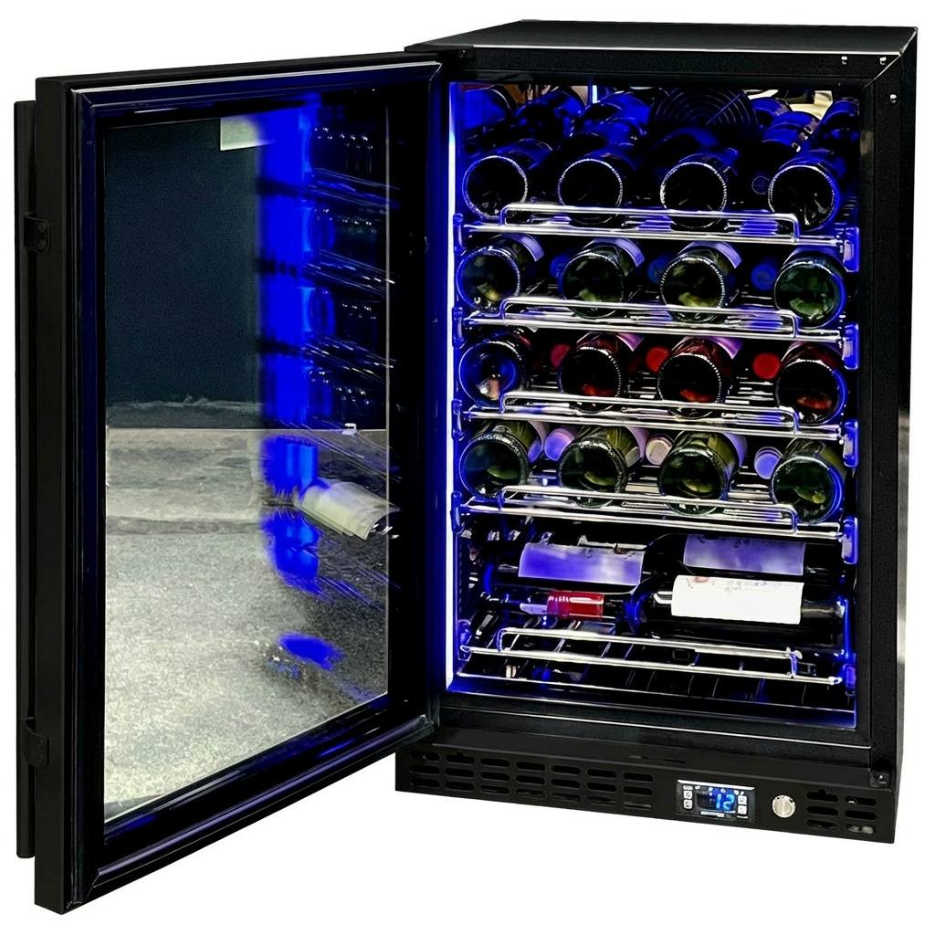 Schmick 121L Under Bench Slide-Out Wine Fridge - SK116R-B-HD-MW - image 6