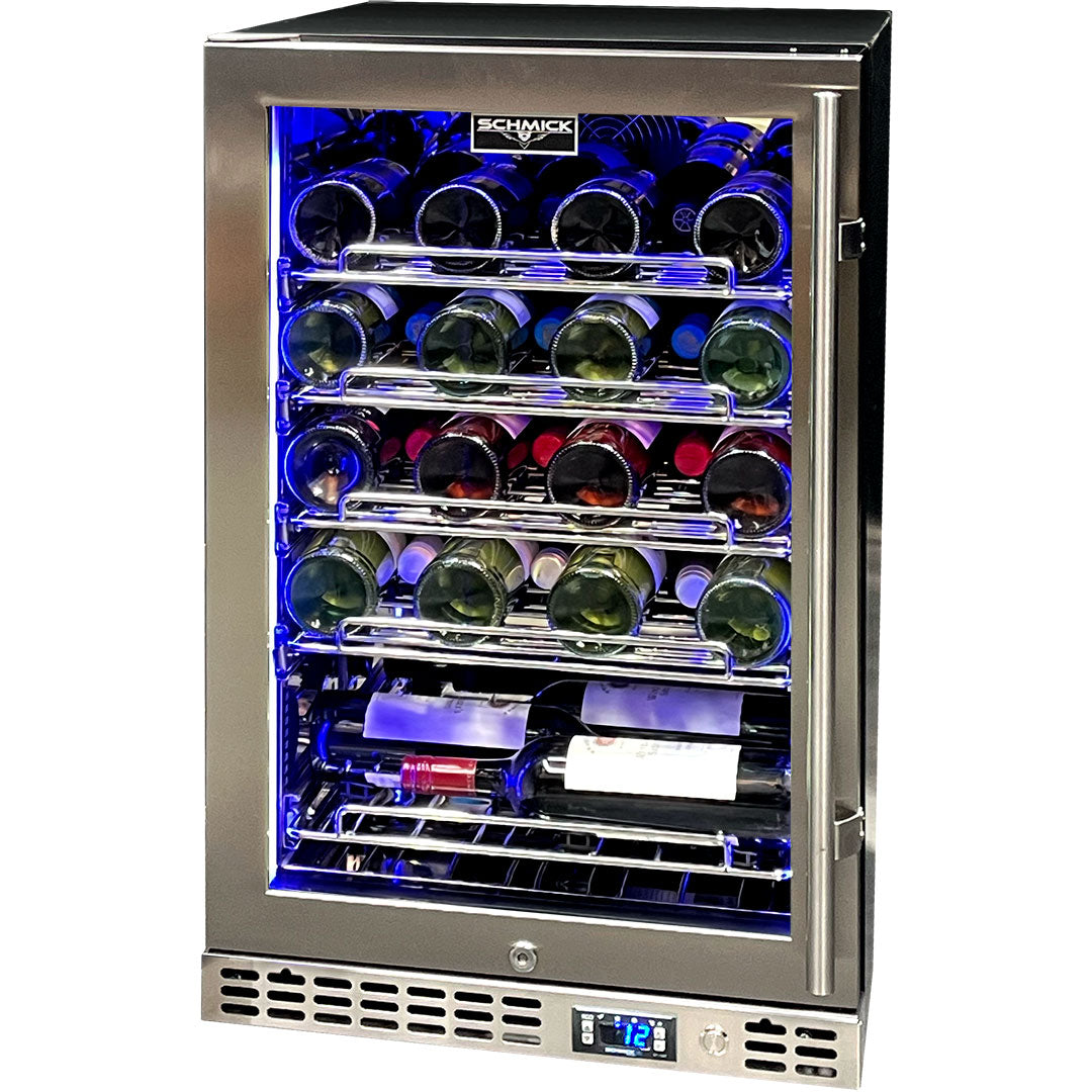 Schmick 121L Under Bench Slide-Out Wine Fridge - SK116L-HD-MW - image 3