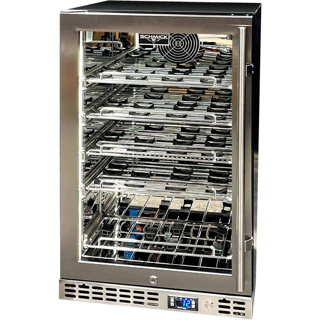 Schmick 121L Under Bench Slide-Out Wine Fridge - SK116L-HD-MW - image 4