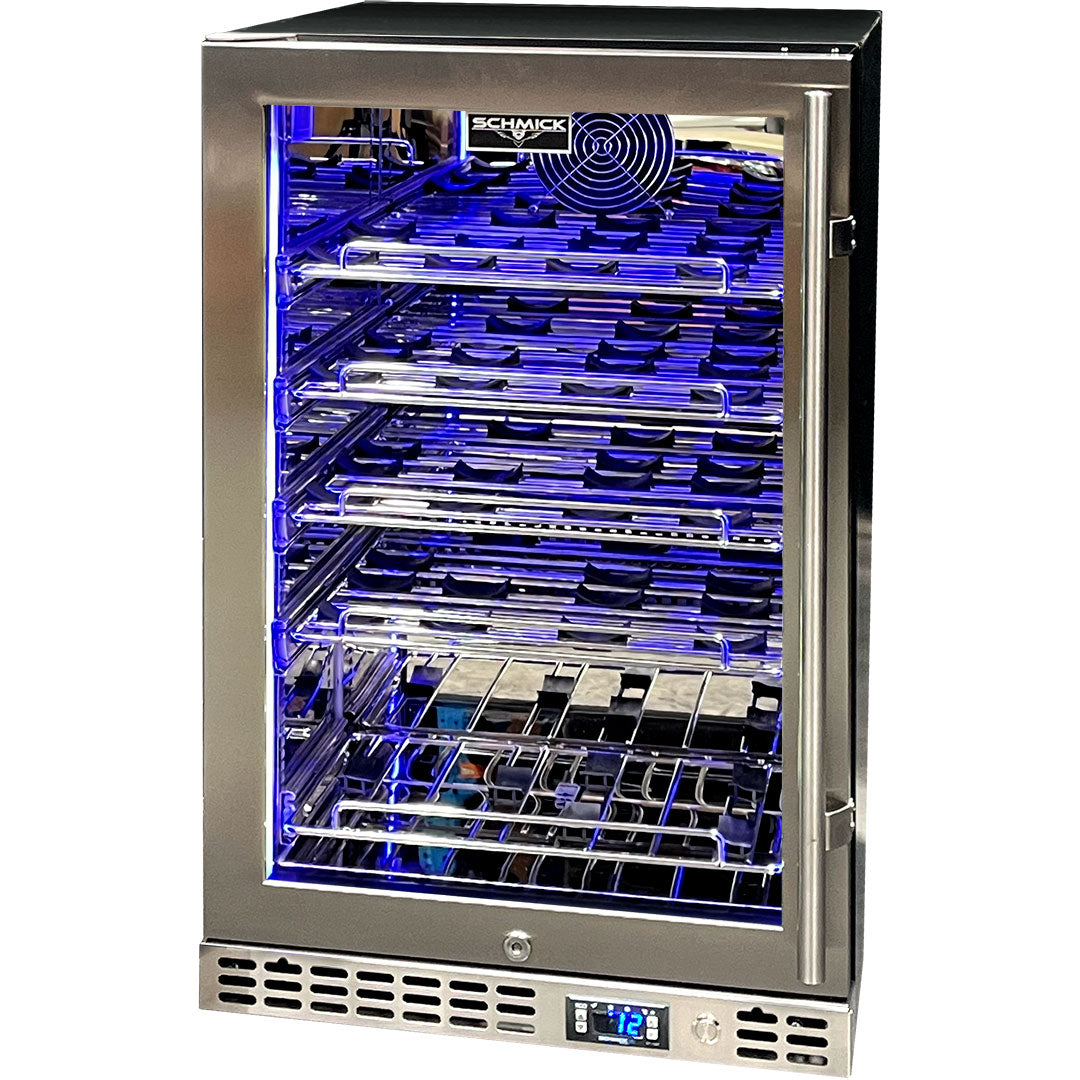 Schmick 121L Under Bench Slide-Out Wine Fridge - SK116R-HD-MW - image 8