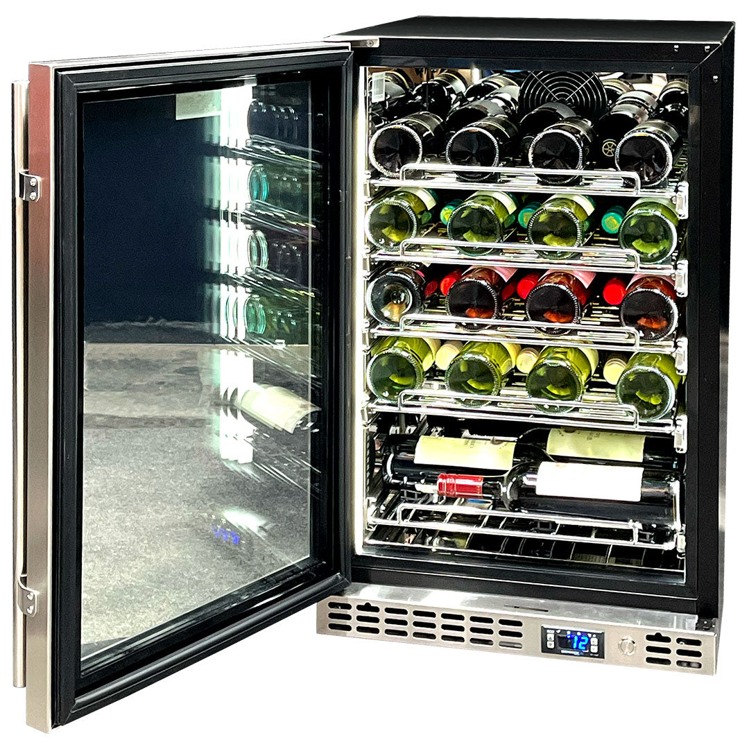 Schmick 121L Under Bench Slide-Out Wine Fridge - SK116R-HD-MW - image 5