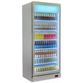 Schmick HUS-SC700W bar fridge - glass door detail