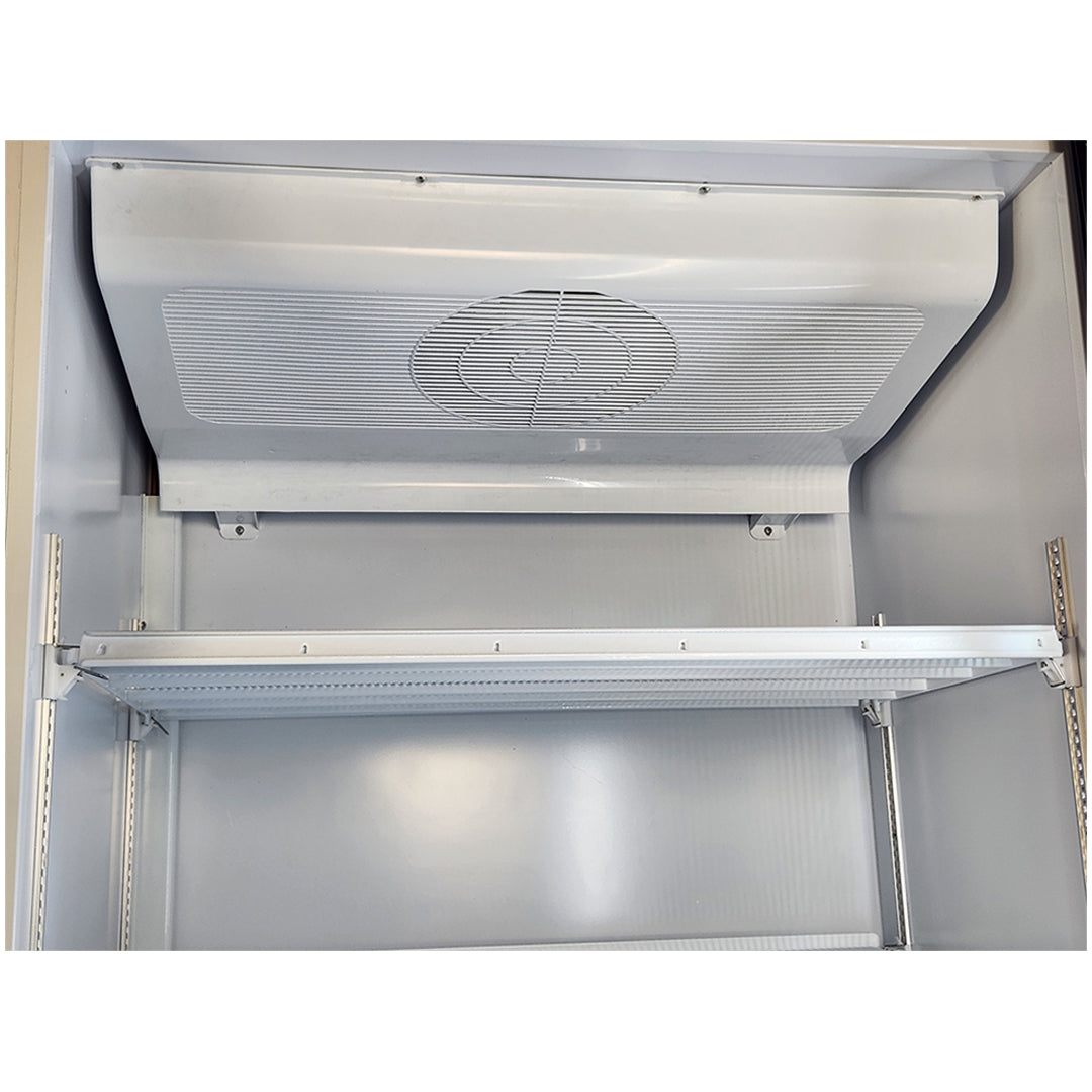 Schmick HUS-SC700W bar fridge - glass door detail