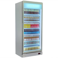 737L Upright Commercial Glass Drinks Fridge - HUS-SC700W