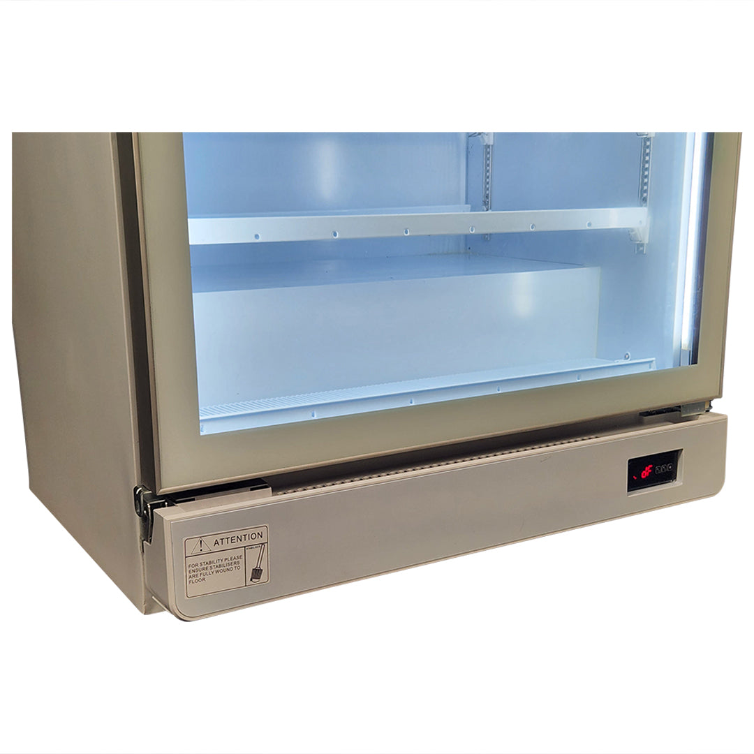 Schmick HUS-SC700W - Upright Commercial Classy All Glass Door Bar Fridge