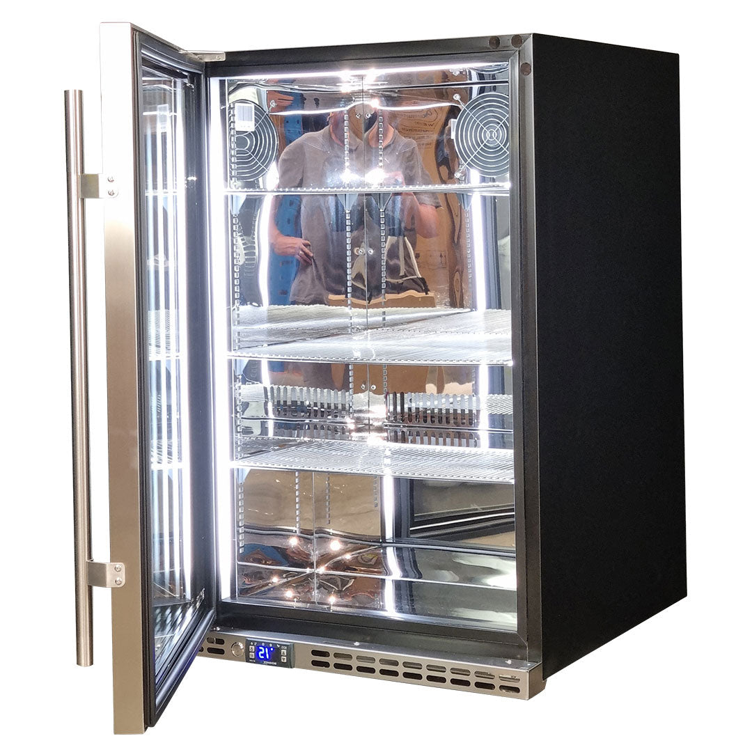 Schmick 164L Under Bench Solid Door Bar Fridge - SK146L-SD - image 6