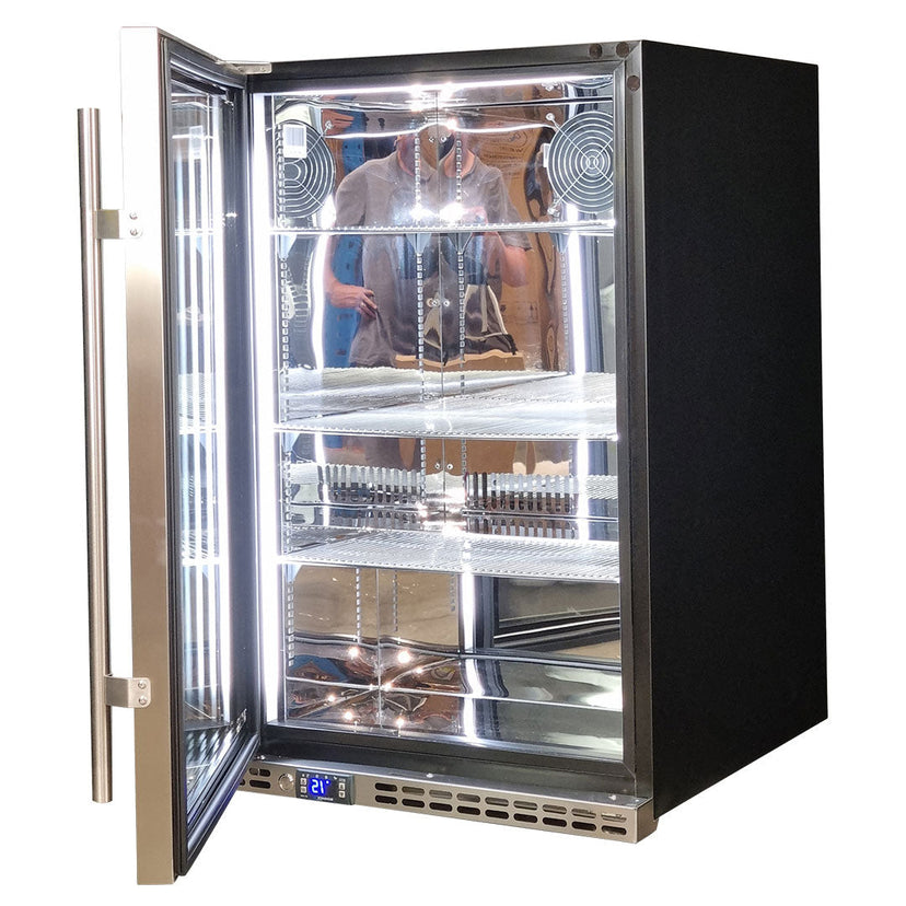 Schmick 164L Under Bench Solid Door Bar Fridge - SK146L-SD - image 6