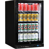 Schmick SK116R-B-HD bar fridge - front view