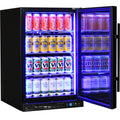 Schmick SK116R-B-HD bar fridge - side view