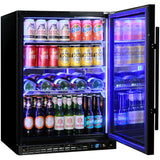 Schmick SK156R-B-HD bar fridge - interior view