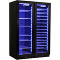 Schmick BD425-COMBO-B bar fridge - glass door detail