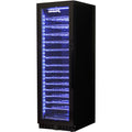 Schmick BD425LW-B bar fridge - glass door detail