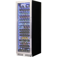 Schmick 405L Upright Wine Fridge – BD425LW (Stainless, Left Hinge)