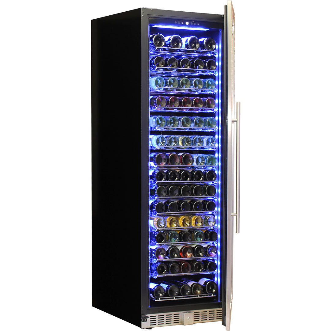 Schmick 405L Upright Wine Fridge – BD425W (Stainless, Right Hinge)