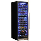 Schmick 405L Upright Wine Fridge – BD425W (Stainless, Right Hinge)