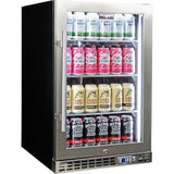 Schmick SK116R-SS bar fridge - front view