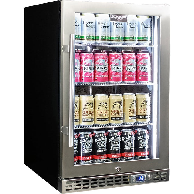 Schmick SK116R-HD bar fridge - front view