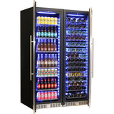 Schmick BD425-COMBO wine fridges - interior view